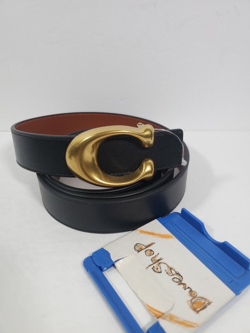 Coach C Hardware Reversible Belt, 32 Mm NWT